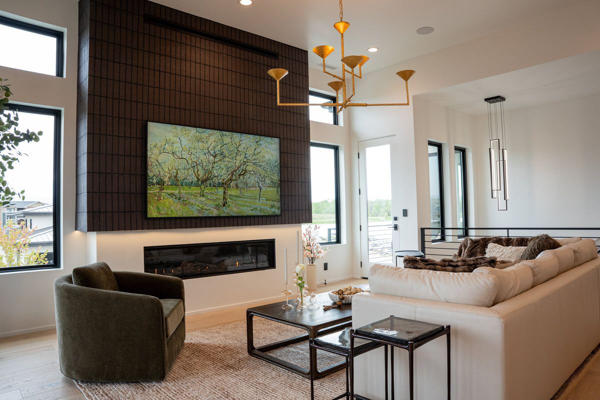 Can You Put a TV Above a Fireplace? Clearances, Mantels & Heat Management