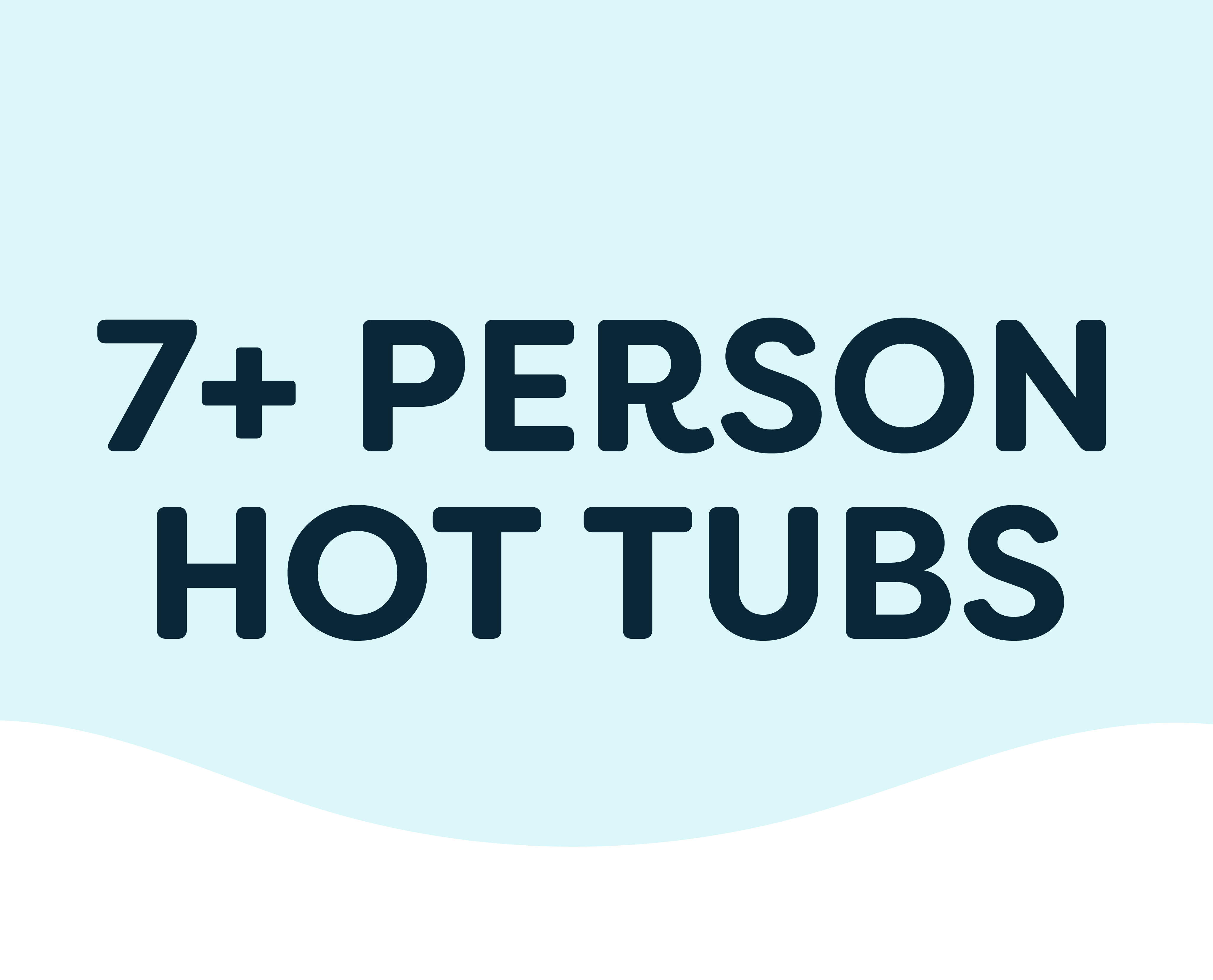 7+ Person Hot Tubs