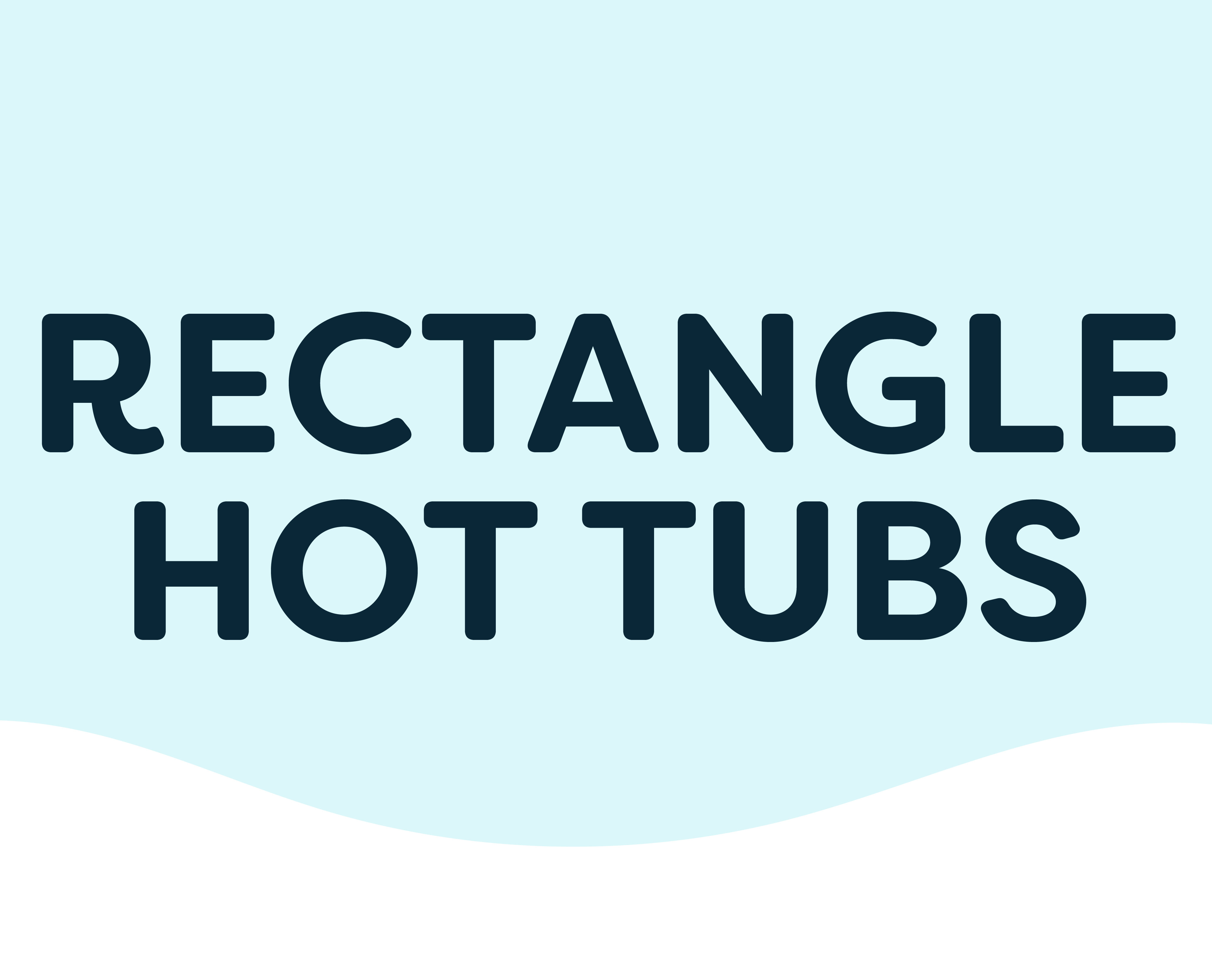 Rectangular Hot Tubs