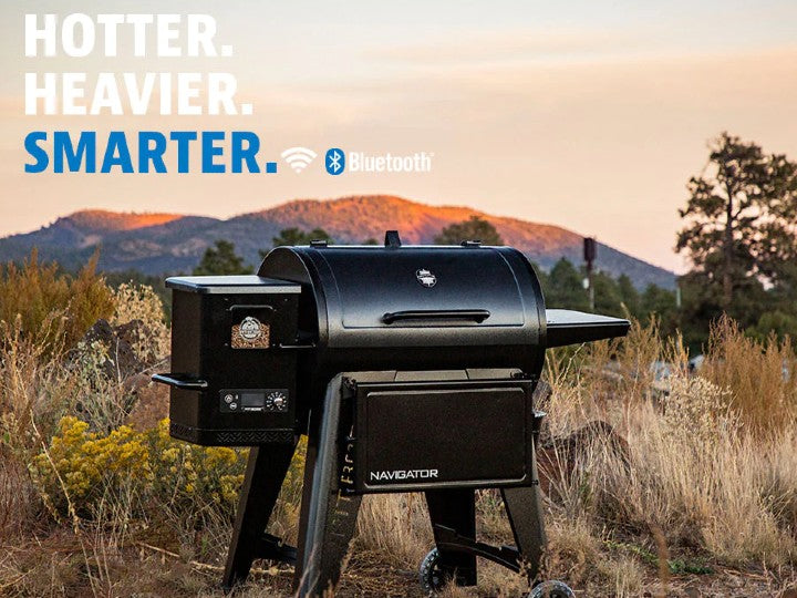 Pit Boss Navigator PB850GW Pellet Grill w/ Cover Wifi