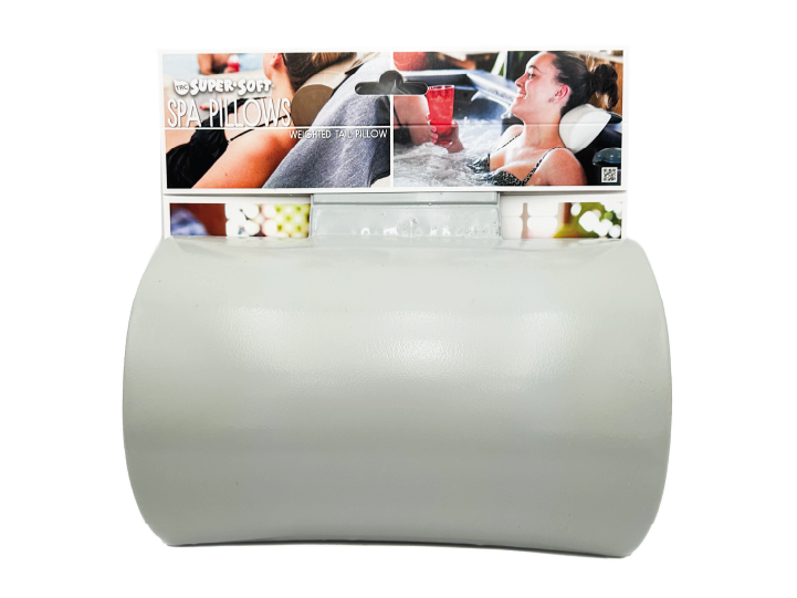 TRC Super Soft Spa Pillow (Gray) - Leisure Time Inc.