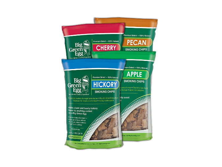 Big Green Egg Pecan Wood Chips - 2 lb. - Leisure Time Inc.