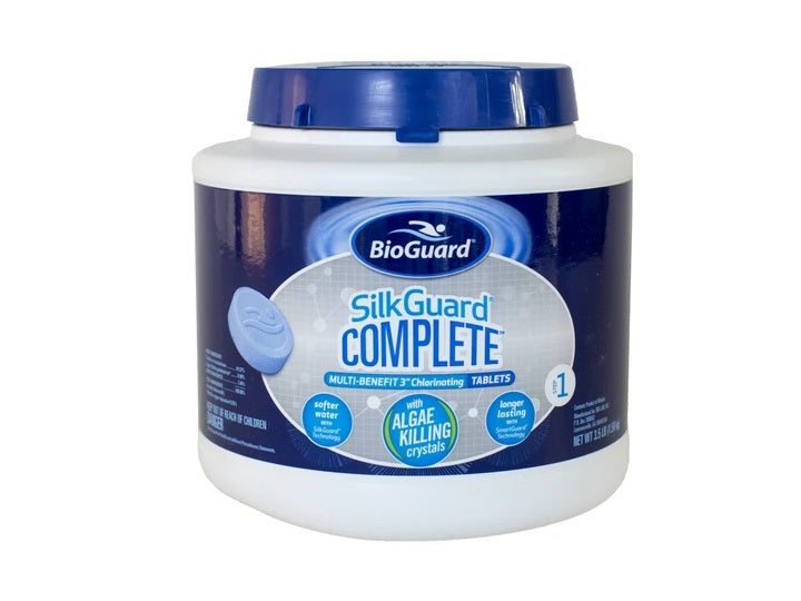 BioGuard SilkGuard Complete 3 Inch Chlorinating Tablets - Leisure Time Inc.