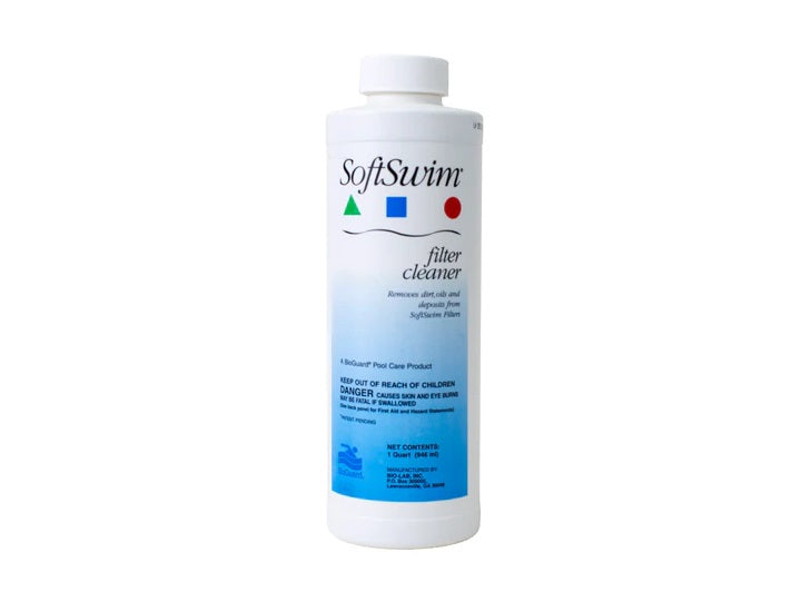 BioGuard SoftSwim Filter Cleaner - 1 Qt. - Leisure Time Inc.