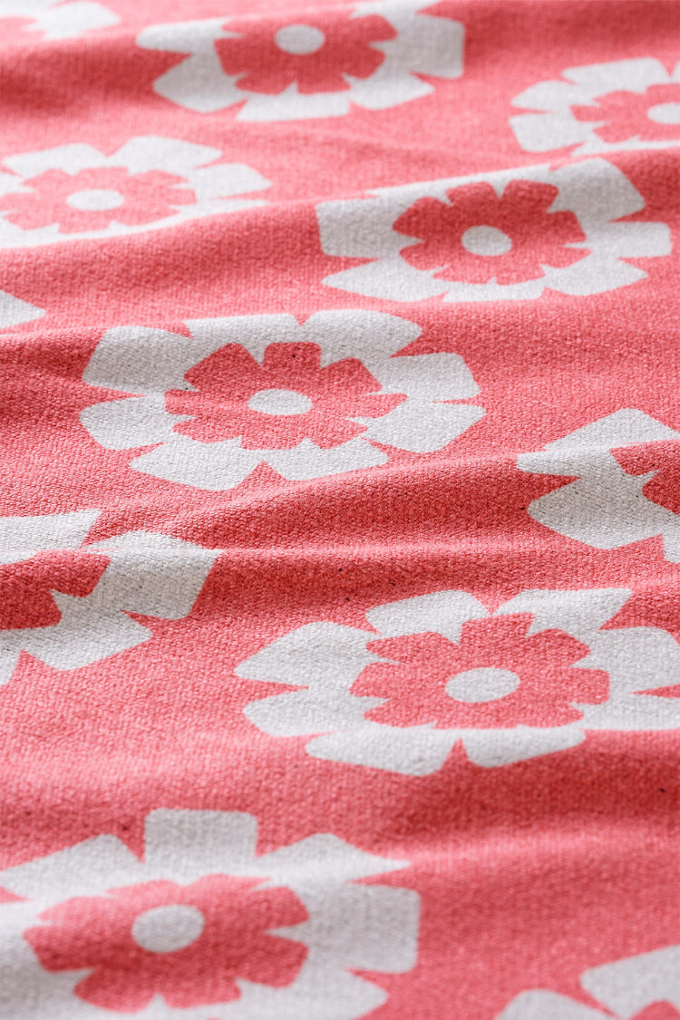 Nomadix Original Towel: Fresh Flowers Coral
