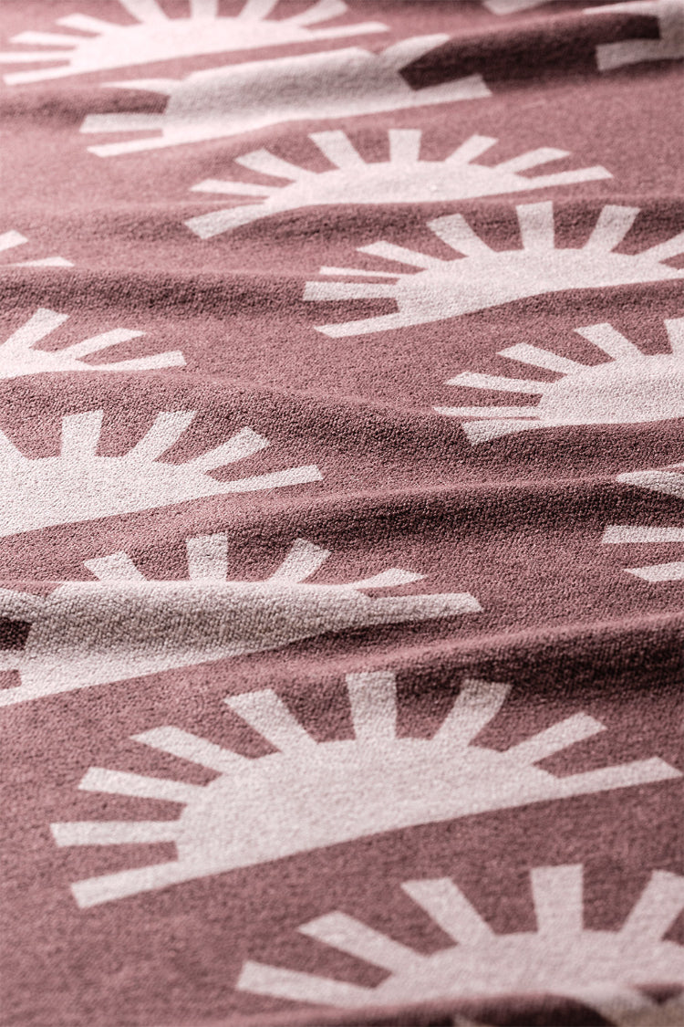 Nomadix Original Towel: Sunshine Burgundy