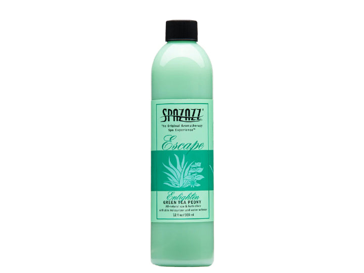 Spazazz Green Tea Peony Elixir - Enlighten - Leisure Time Inc.