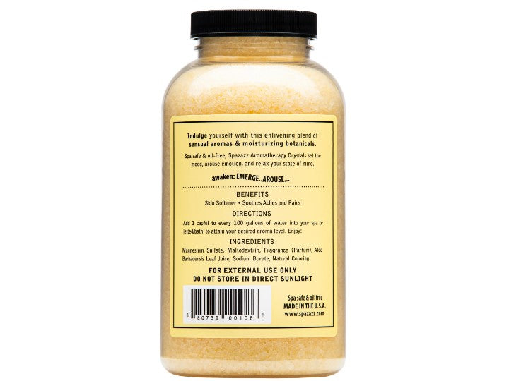 Spazazz Verbena Lime Coconut - Awaken - Leisure Time Inc.