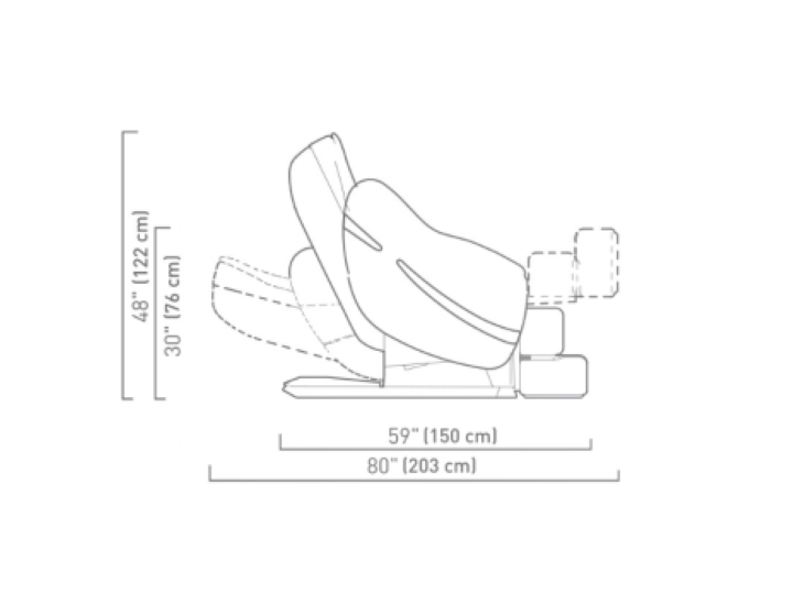Positive Posture Brio Sport Massage Chair - Leisure Time Inc.