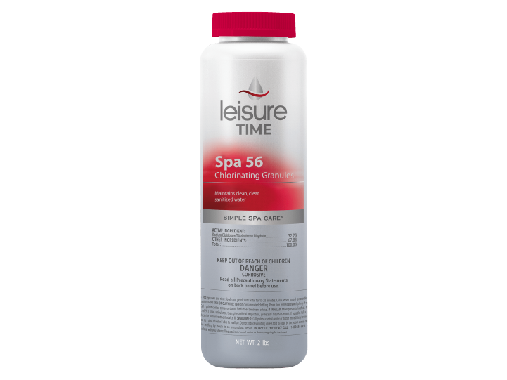 Leisure Time Spa 56 Chlorinating Granules - 2 lb. - Leisure Time Inc.