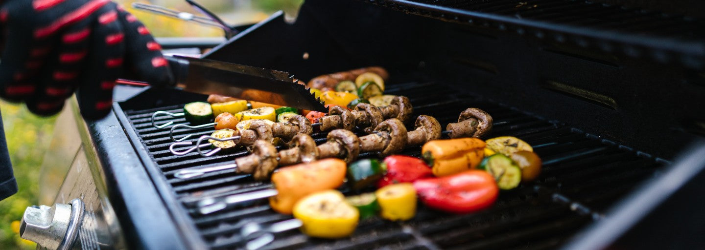 Grilling Kebobs