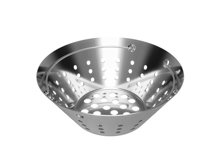 Big Green Egg Stainless Steel Fire Bowl (Medium) - Leisure Time Inc.