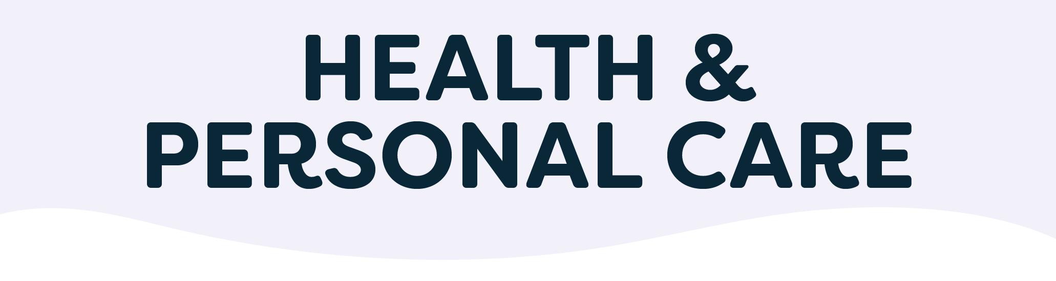 Health & Personal Care Blog Header at Leisure Time Inc.