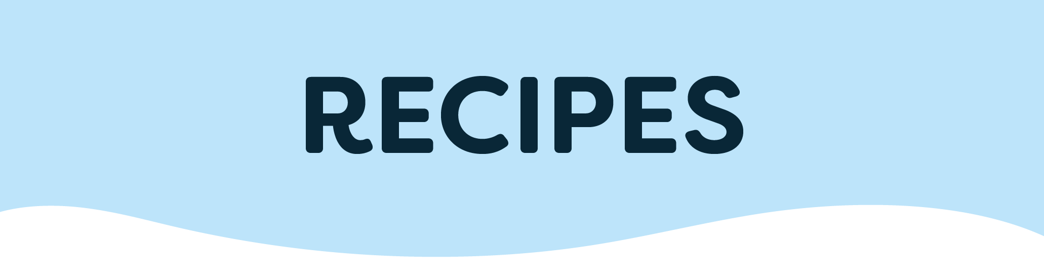 Recipes Blog Header at Leisure Time Inc.