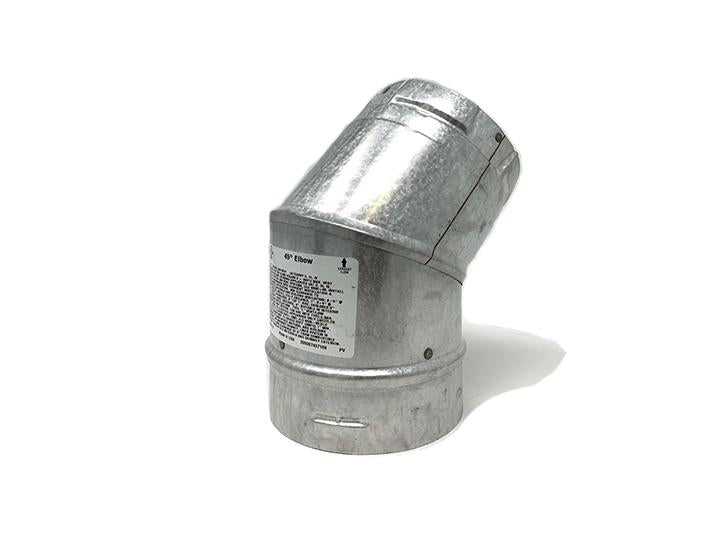 DuraVent 3PVP-E45 PelletVent Pro Elbow - 3" - Leisure Time Inc.