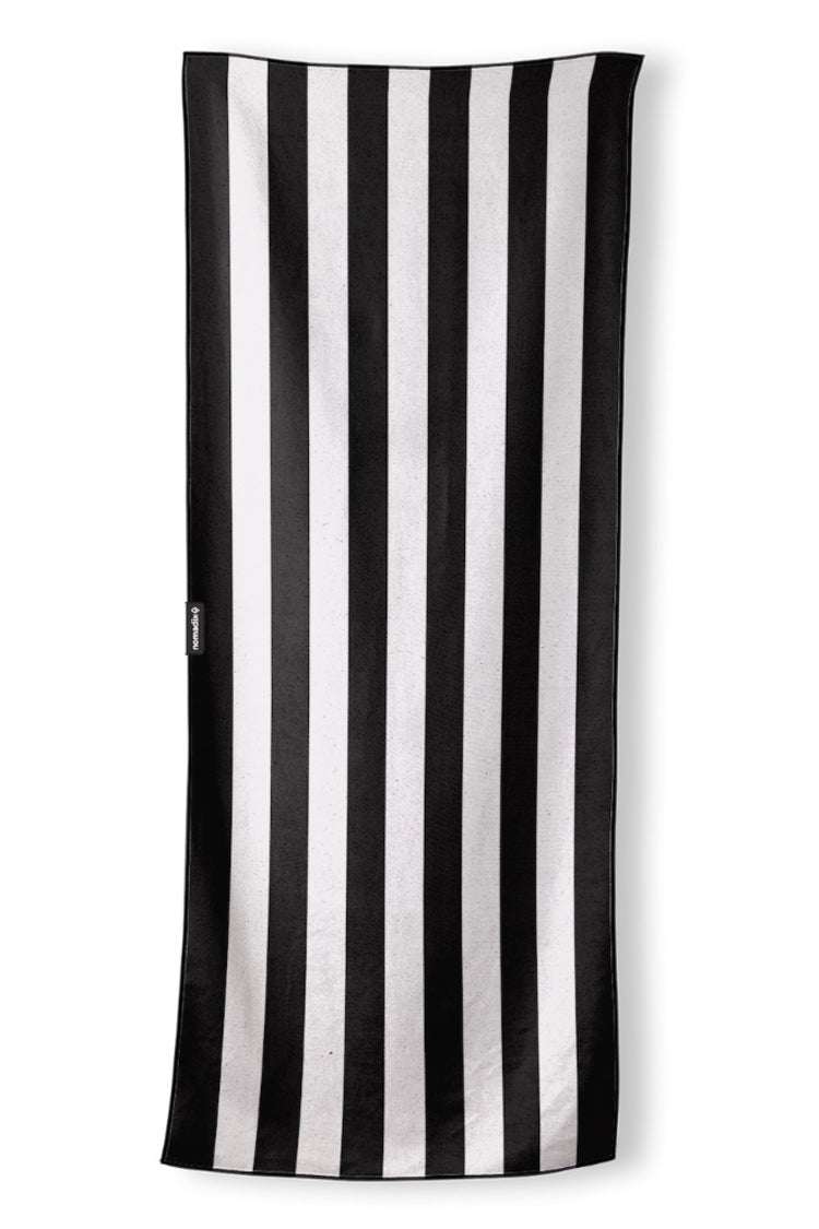 Nomadix Original Towel: Cabana Stripe Black