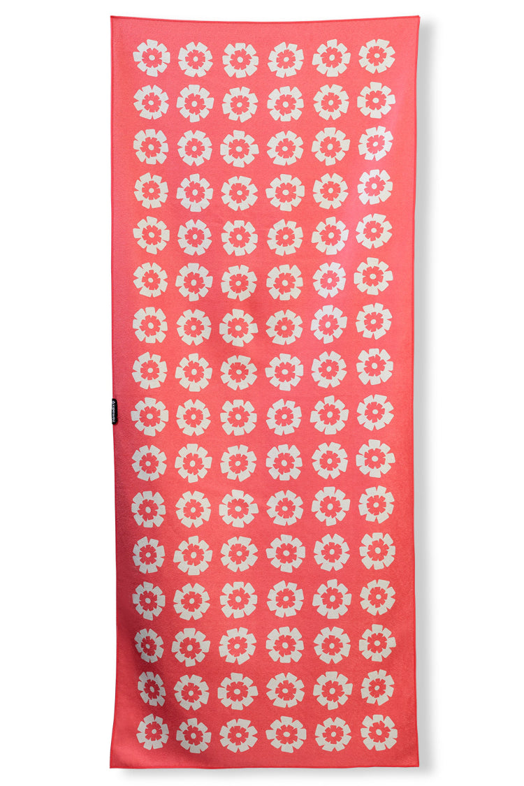 Nomadix Original Towel: Fresh Flowers Coral