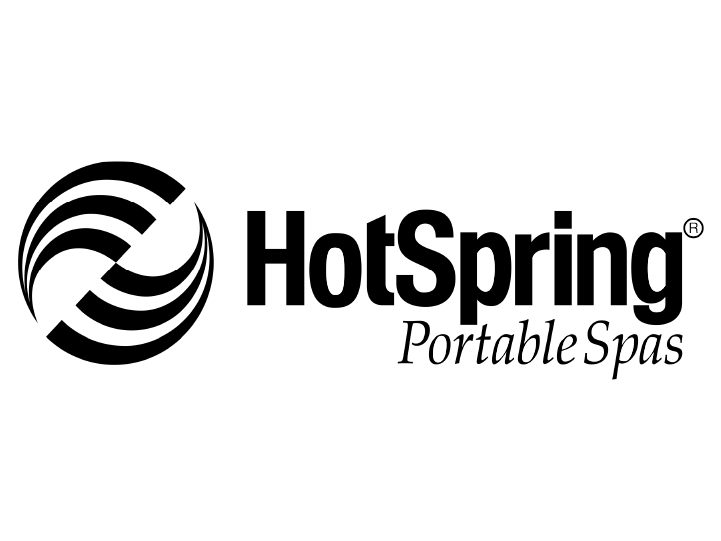 Hot Spring Black Logo at Leisure Time Inc.