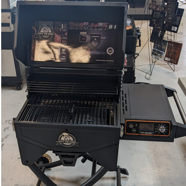 Portable Wood Pellet Pit Boss Sportsman Portable Pellet Grill Wood